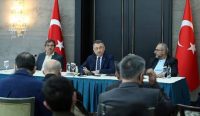 Cumhurbaşkanı Yardımcısı Oktay, Türk Parlamenterler Birliğinin konferansına katıldı